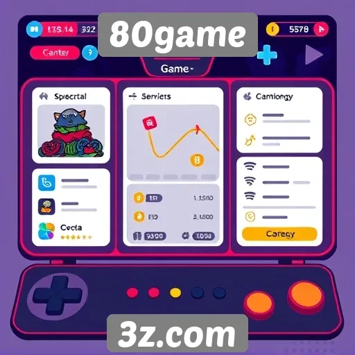 Análise da interface do usuário no 80game